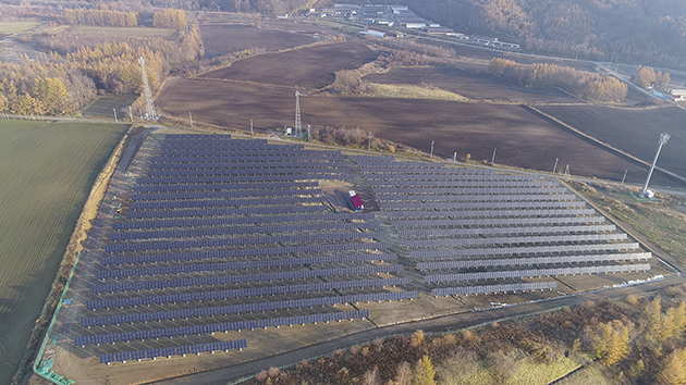 北明太陽光発電所新設工事