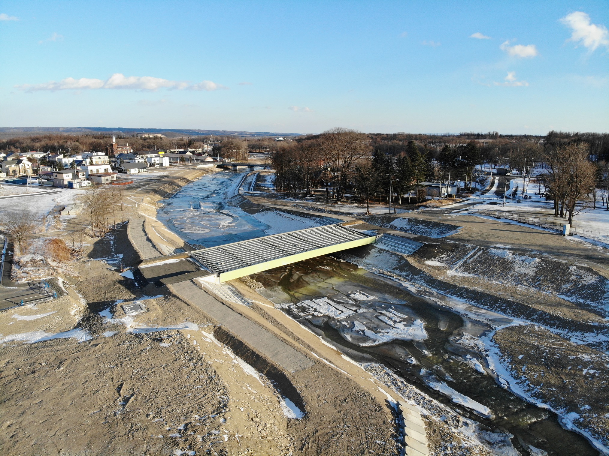 ２８年災ペケレベツ川災害復旧助成工事（ペケレベツ橋）